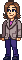 Pixel character version of Jon